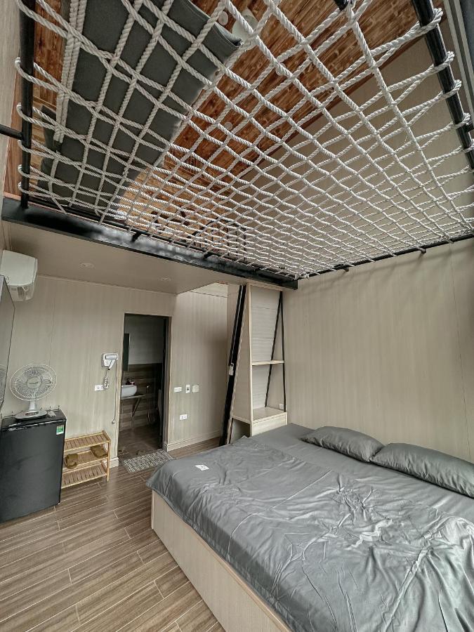 Bach Xanh House. Triangle Bungalow Tam Dao Exterior photo