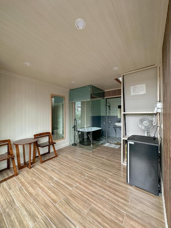 Bach Xanh House. Triangle Bungalow Tam Dao Exterior photo