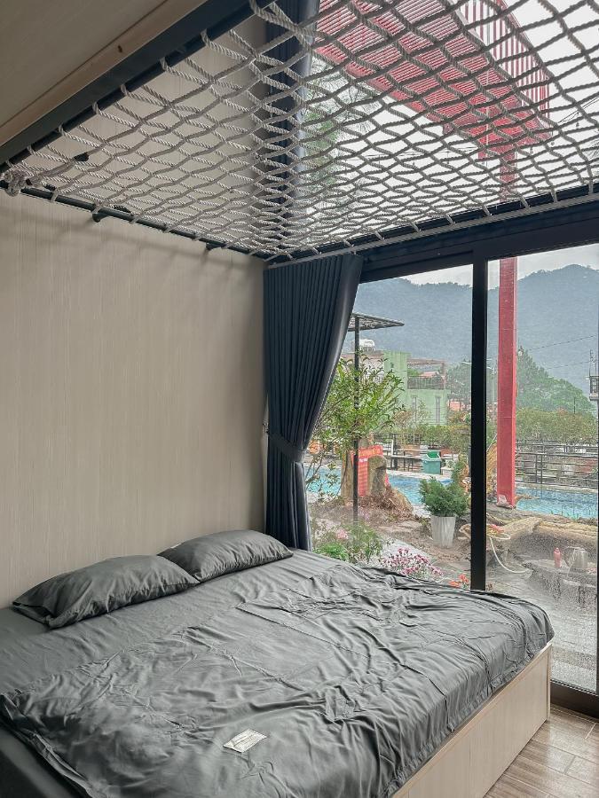 Bach Xanh House. Triangle Bungalow Tam Dao Exterior photo